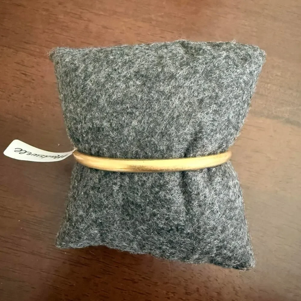 Madewell Gold & Floral Bangle